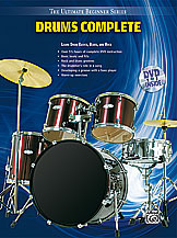 Ultimate Beginner Series Drums Complete BK/DVD cover
